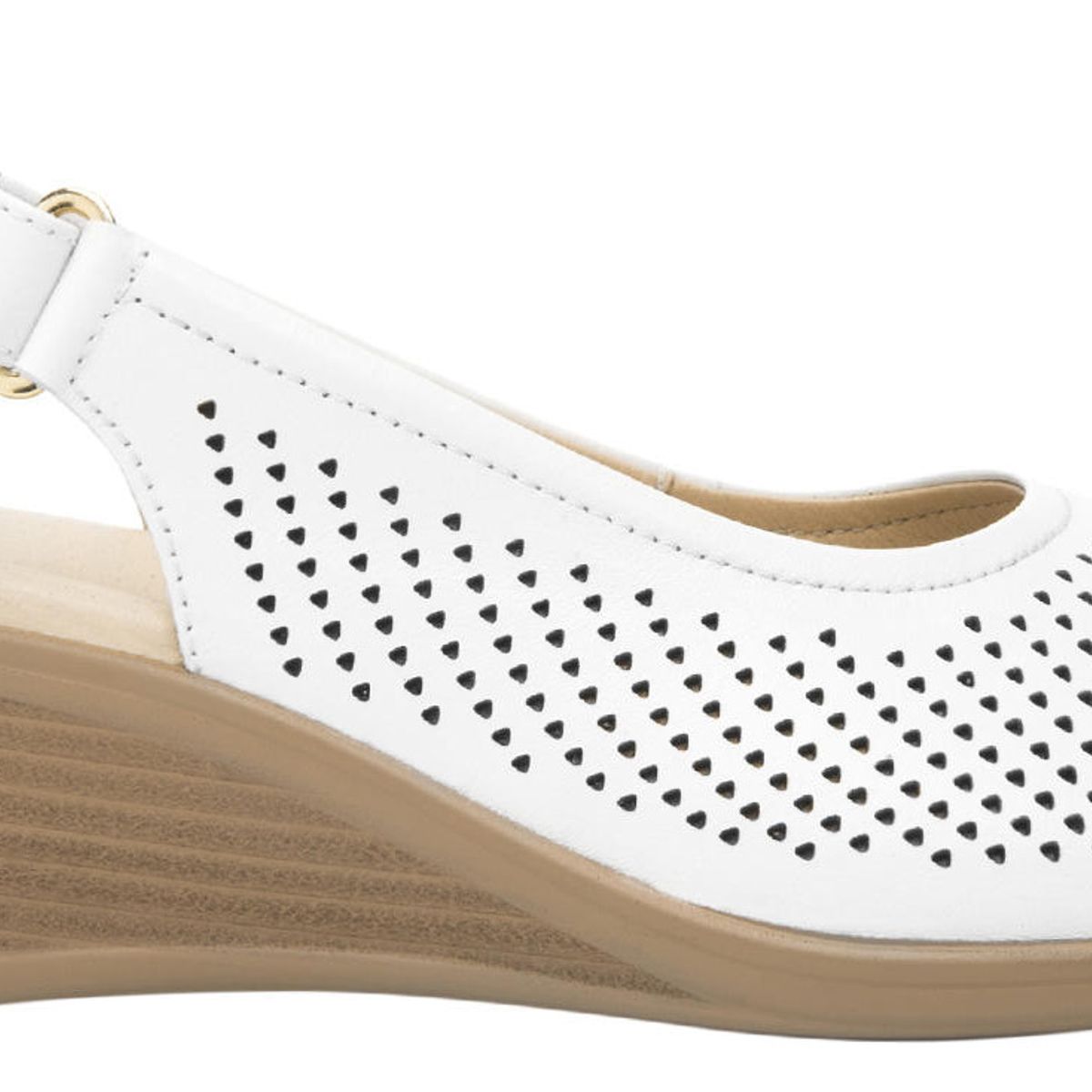 FLEXI - Sandalia Mujer Cuero Zura Blanco Flexi
