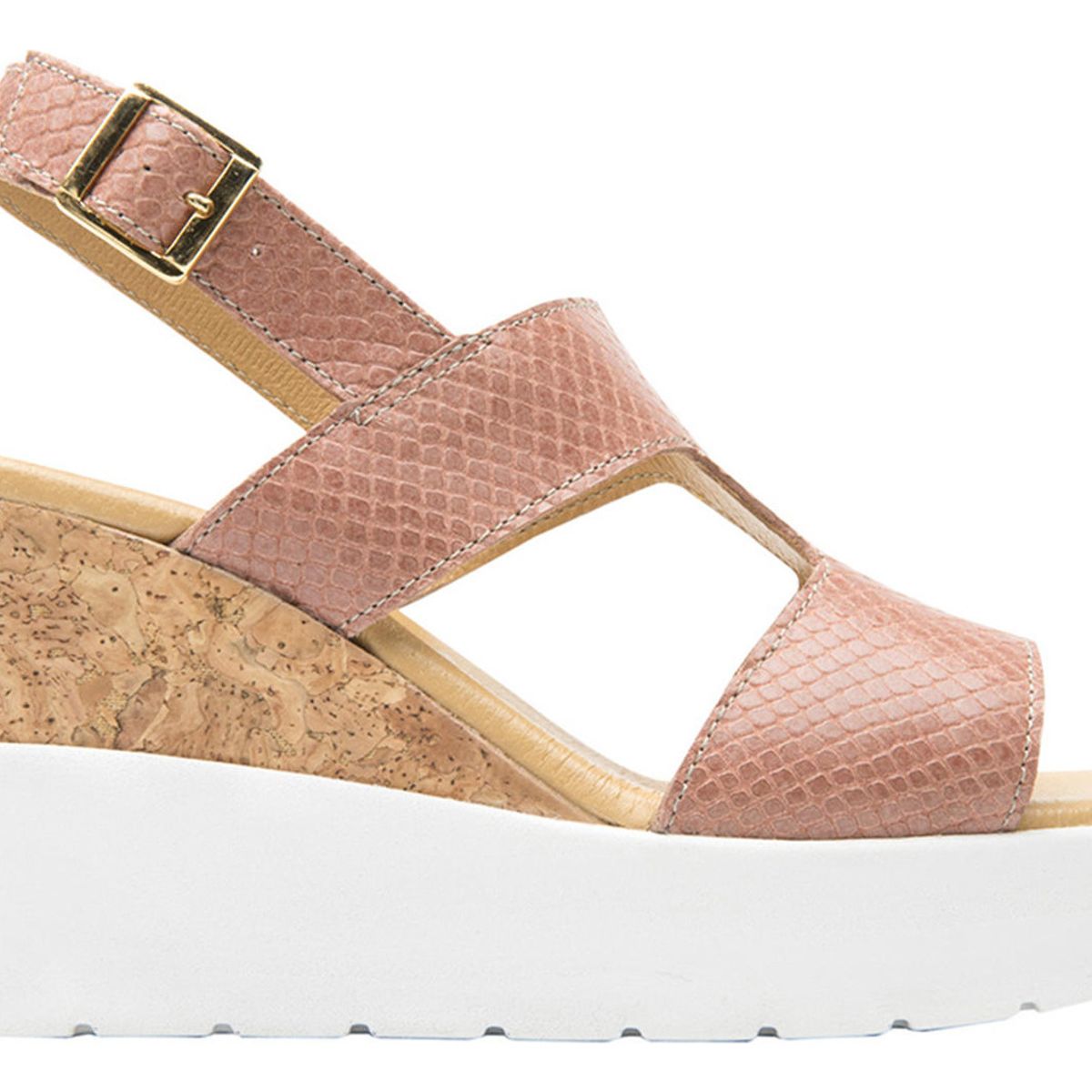 FLEXI - Sandalia Mujer Fetuccini Rosa Flexi
