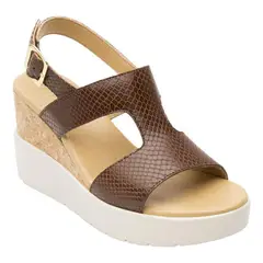 FLEXI - Sandalia mujer Fetuccini 107303 brown