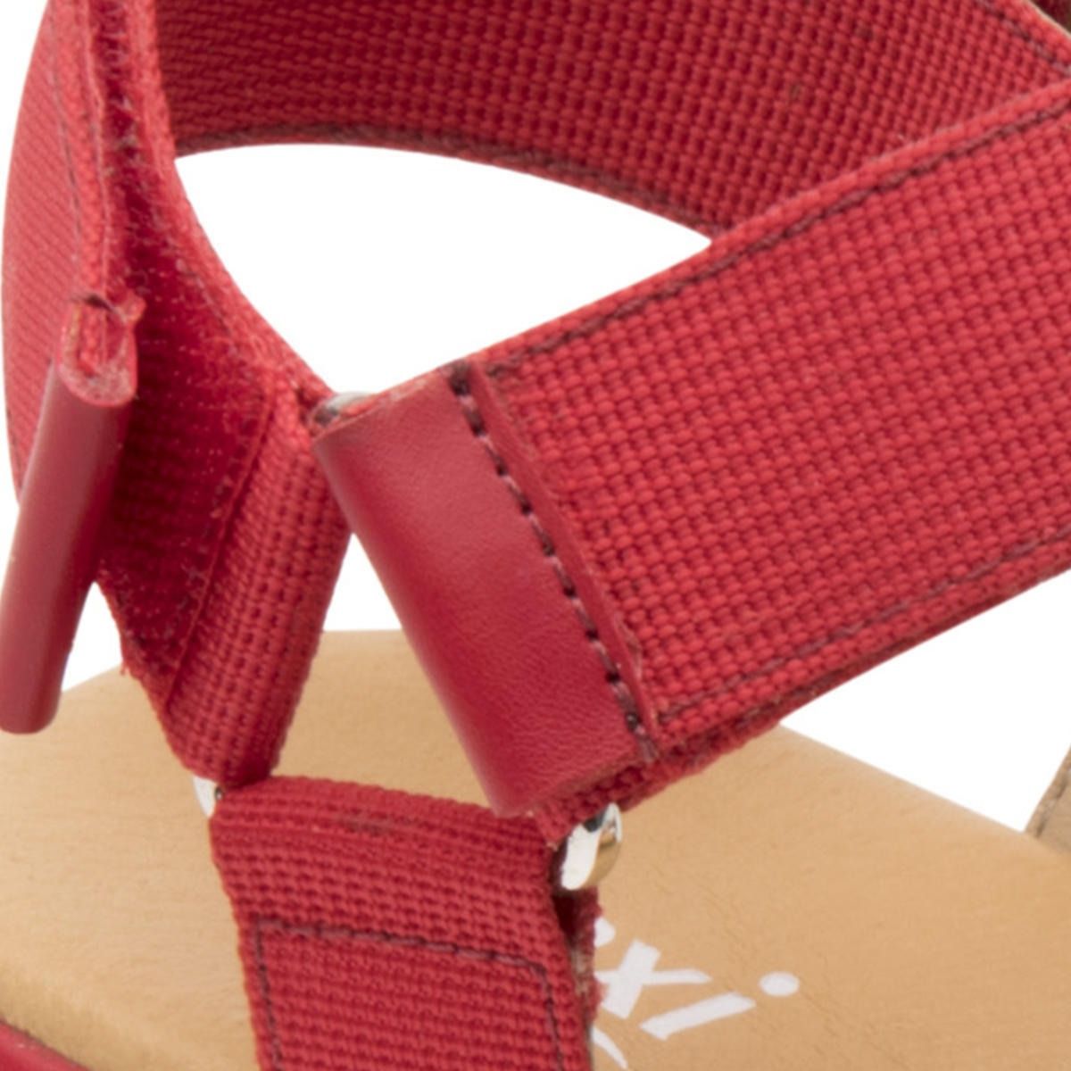 FLEXI - Sandalia mujer amarilis 106513 rojo Flexi