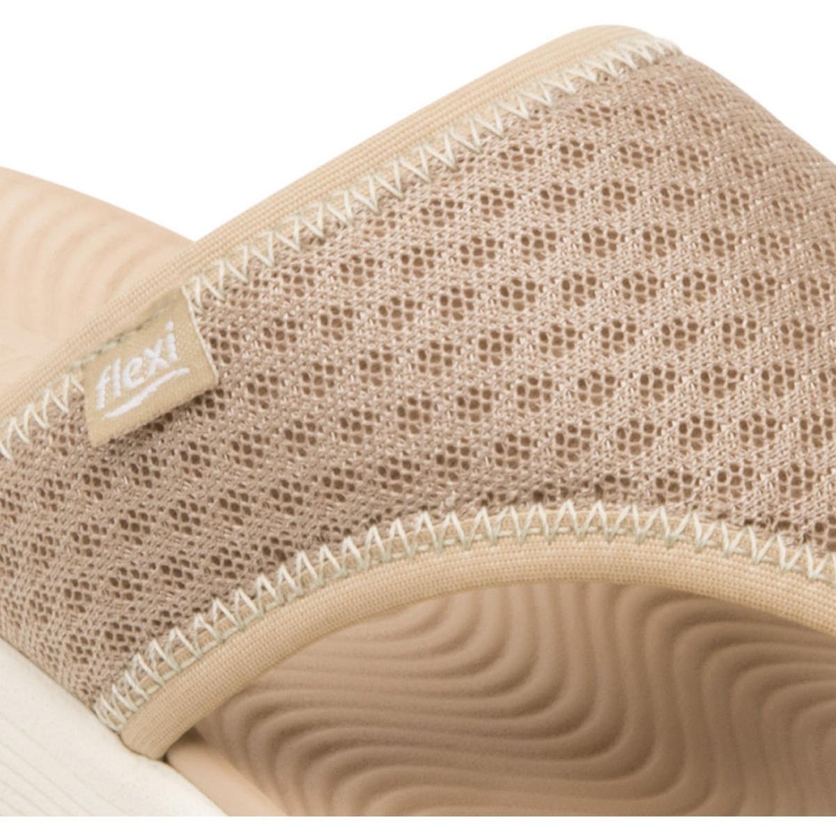 FLEXI - Sandalia mujer delta 114002 beige Flexi