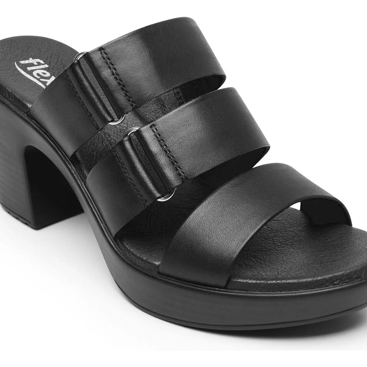FLEXI - Sandalia Mujer Lory 102922 Negro Flexi.-