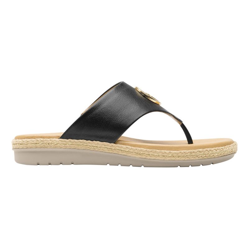 FLEXI - Sandalia Mujer Peonia Negro Flexi