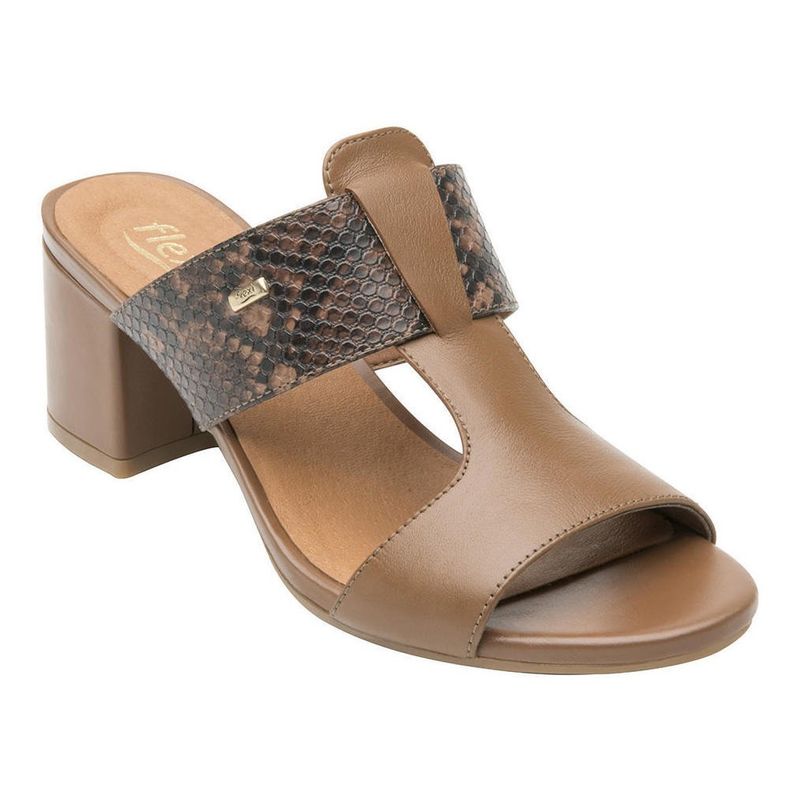 FLEXI - Sandalia mujer celine 106408 café Flexi