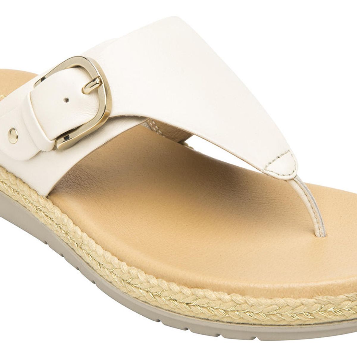 FLEXI - Sandalia Mujer Cuero Peonia Beige Flexi
