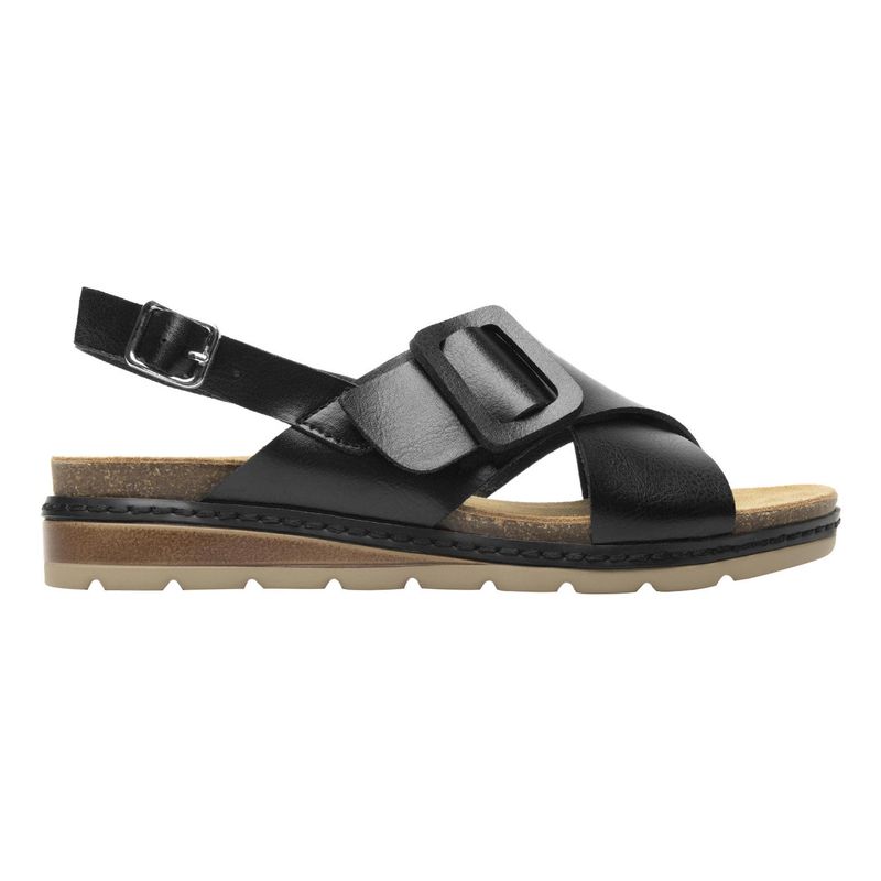 FLEXI - Sandalia Mujer Cassia 129501 Negro Flexi