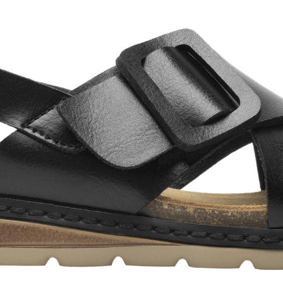 FLEXI - Sandalia Mujer Cassia 129501 Negro Flexi