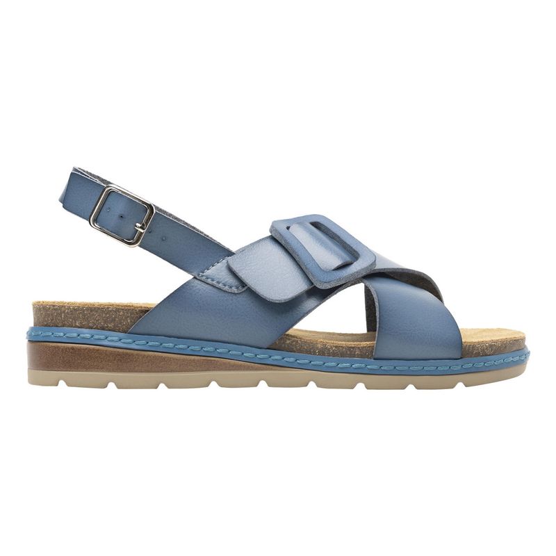 FLEXI - Sandalia Mujer Cassia 129501 Azul Flexi