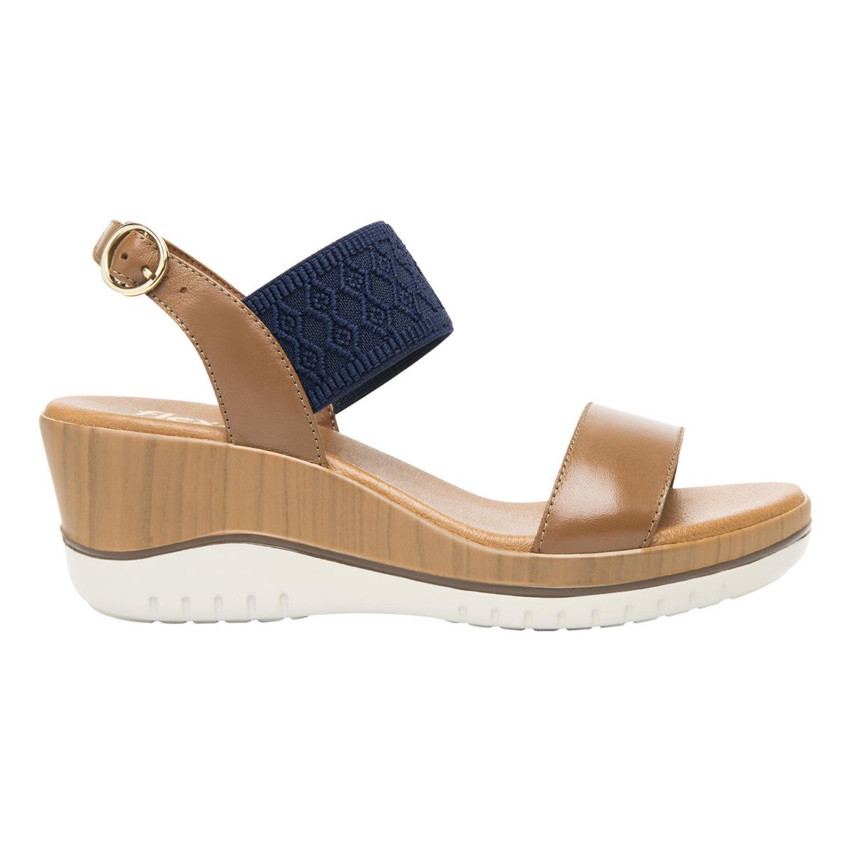 FLEXI - Sandalia Mujer Cuero Emily Cafe Flexi