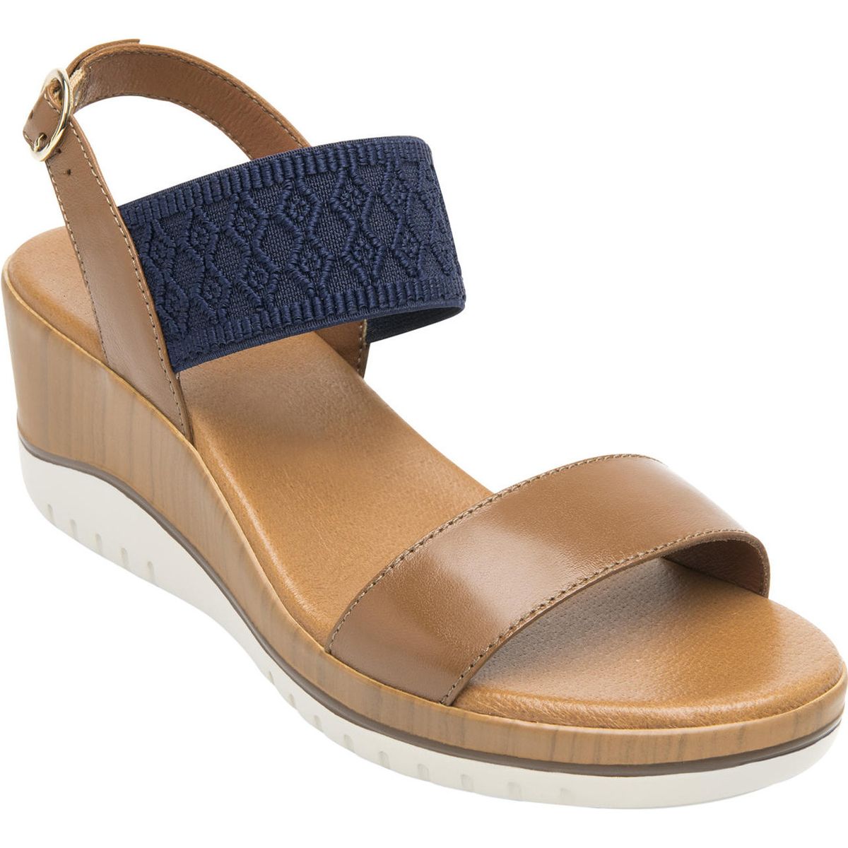 FLEXI - Sandalia Mujer Cuero Emily Cafe Flexi