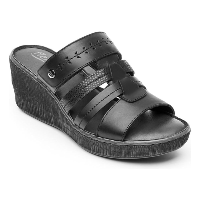FLEXI - Sandalia Mujer Nelyda 106903 Negro Flexi