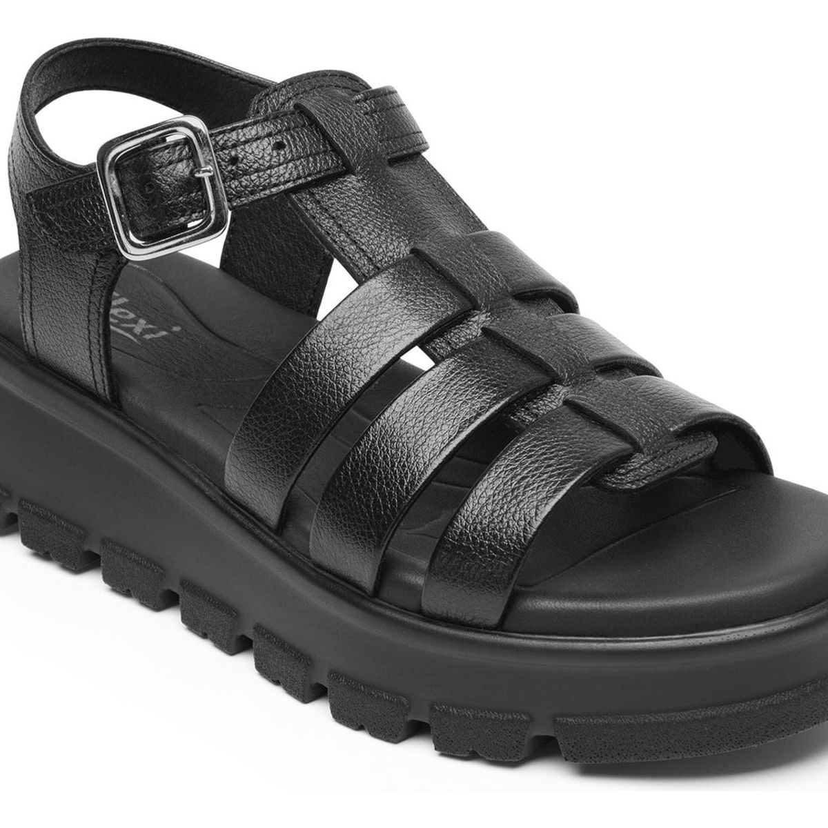 FLEXI - Sandalia Mujer Lexa 128503 Negro Flexi