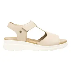 FLEXI - Sandalia Mujer Cuero Dariana Beige