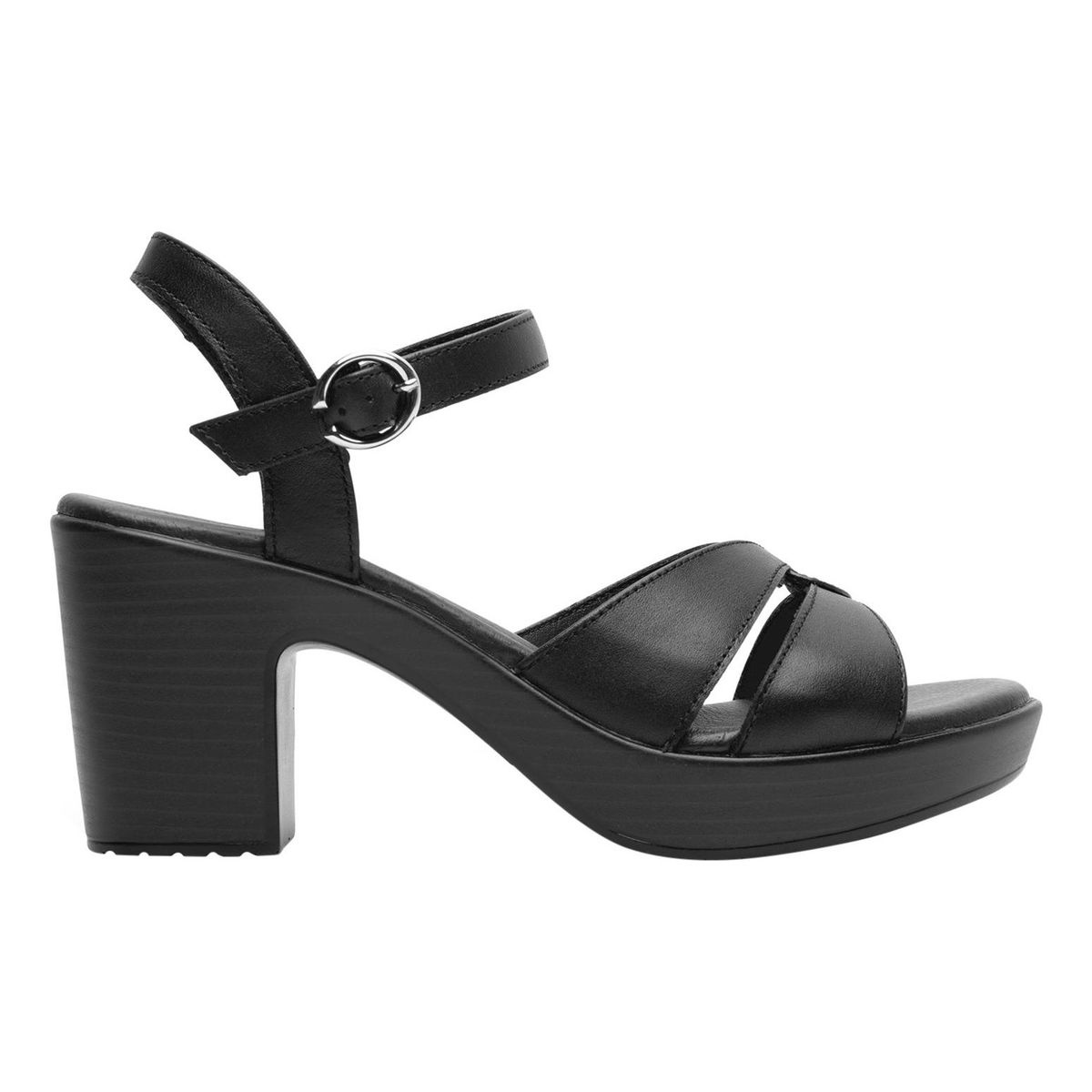 FLEXI - Sandalia Mujer Lory 102921 Negro Flexi