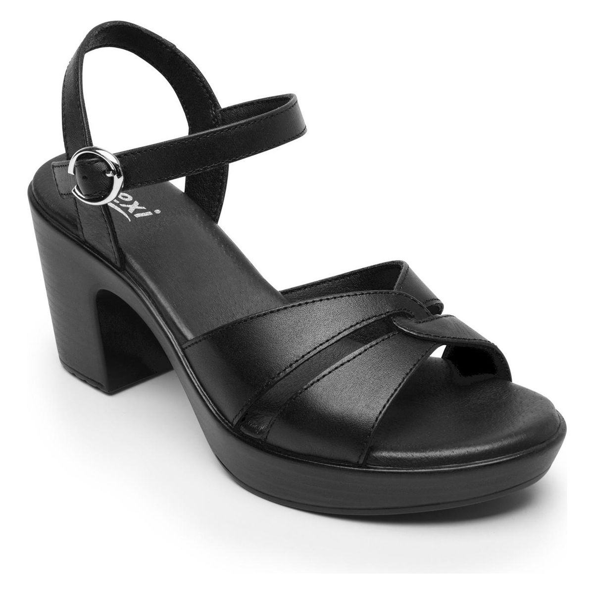 FLEXI - Sandalia Mujer Lory 102921 Negro Flexi