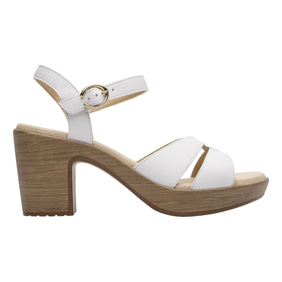 FLEXI - Sandalia Mujer Lory 102921 Blanco Flexi