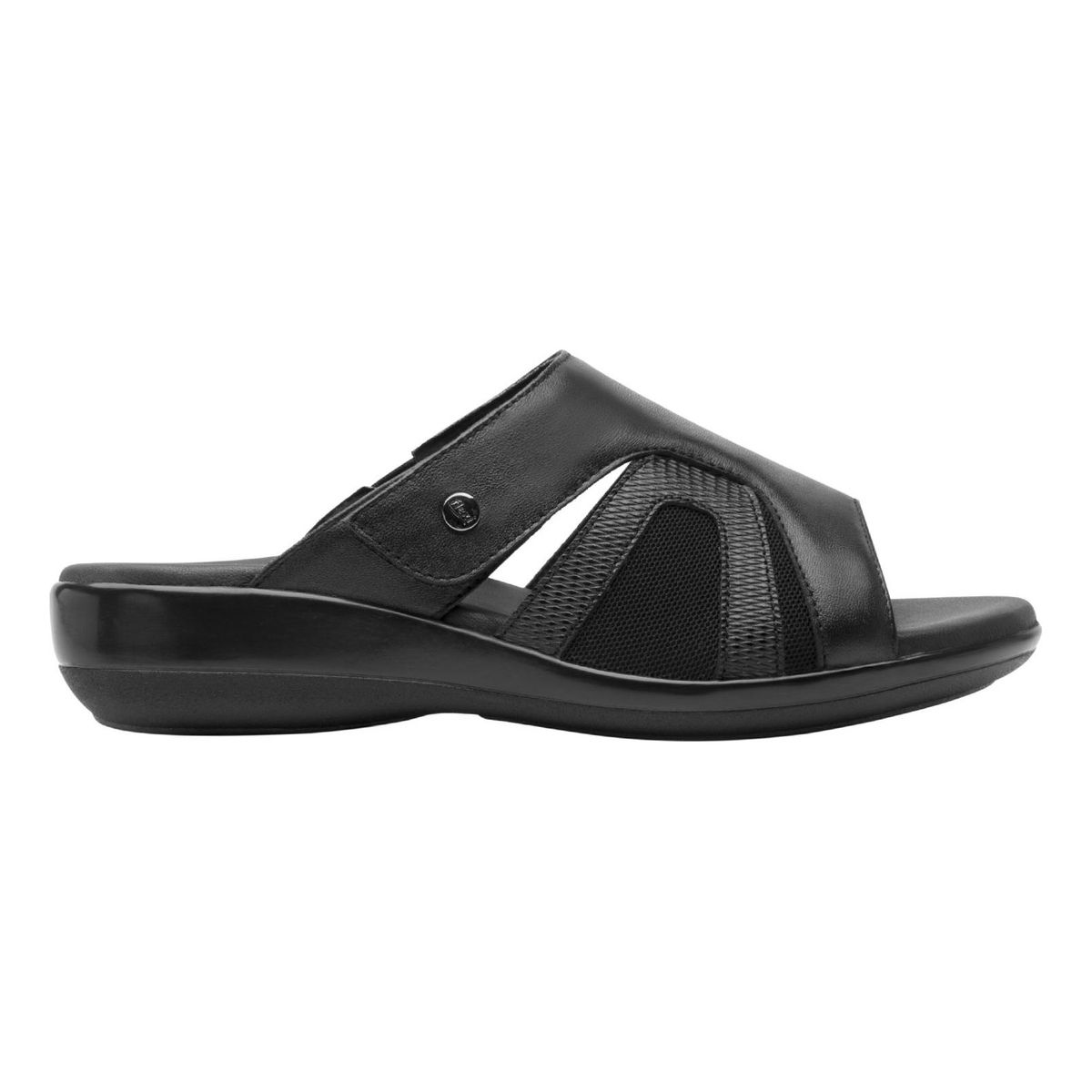 FLEXI - Sandalia Mujer Cuero Gaia Negro Flexi