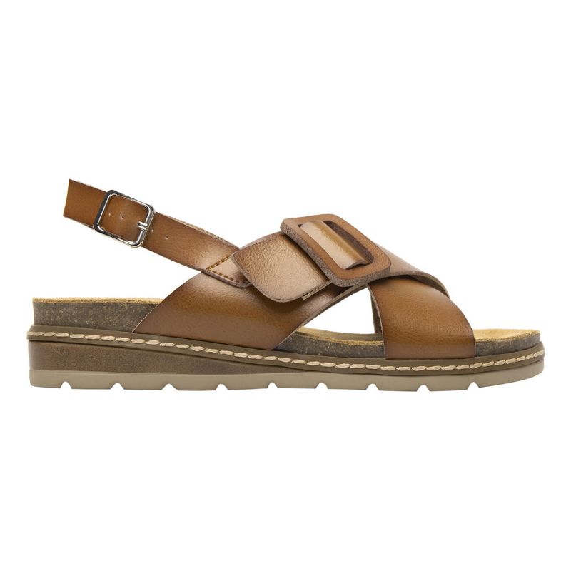 FLEXI - Sandalia Mujer Cassia 129501 Café Flexi