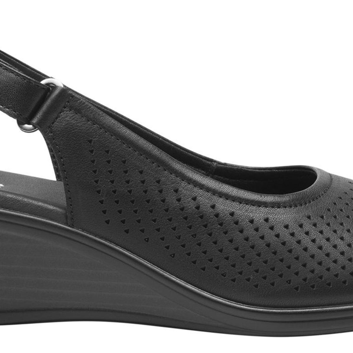 FLEXI - Sandalia Mujer Cuero Zura Negro Flexi
