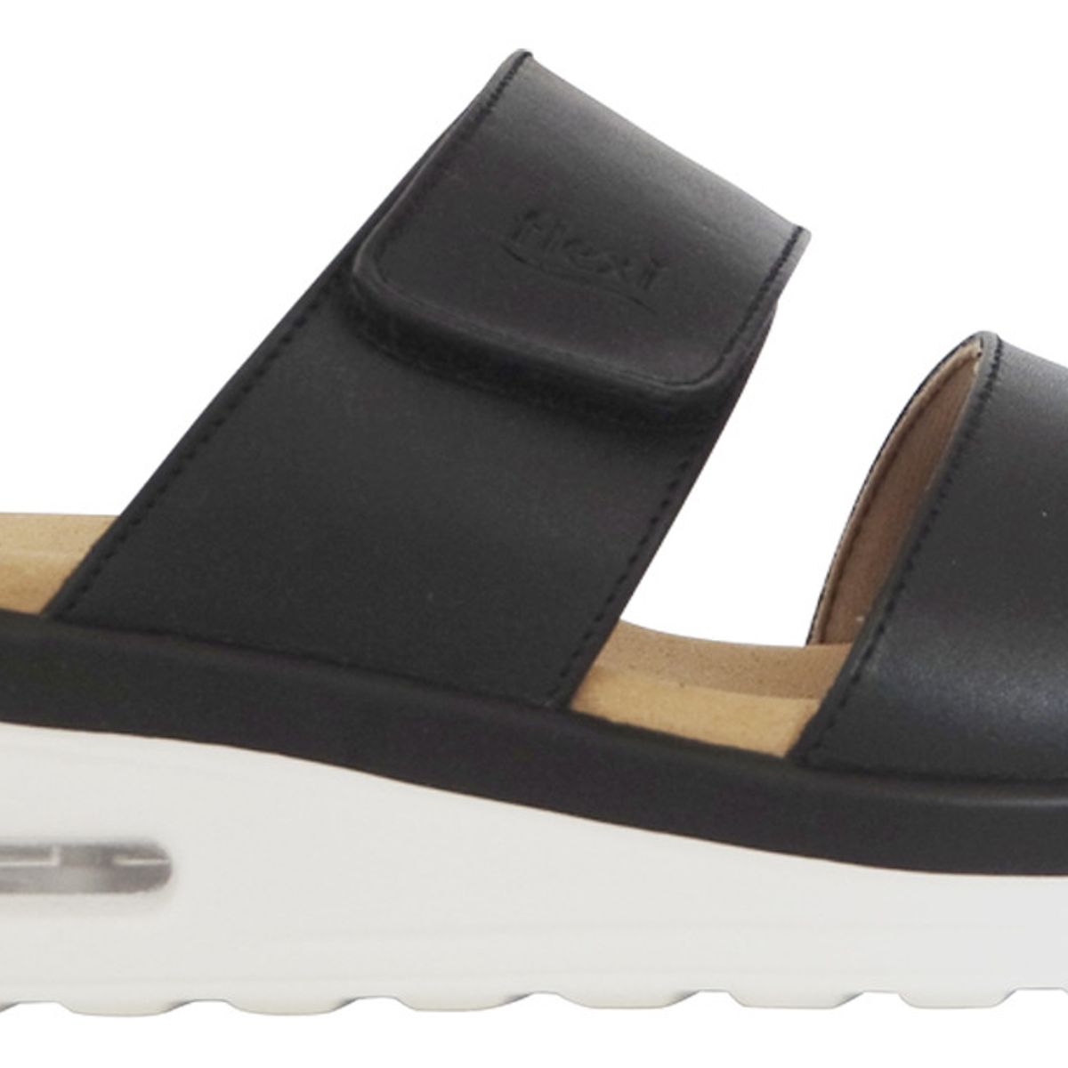 FLEXI - Sandalia Mujer Amarilis 106514 Negro Flexi