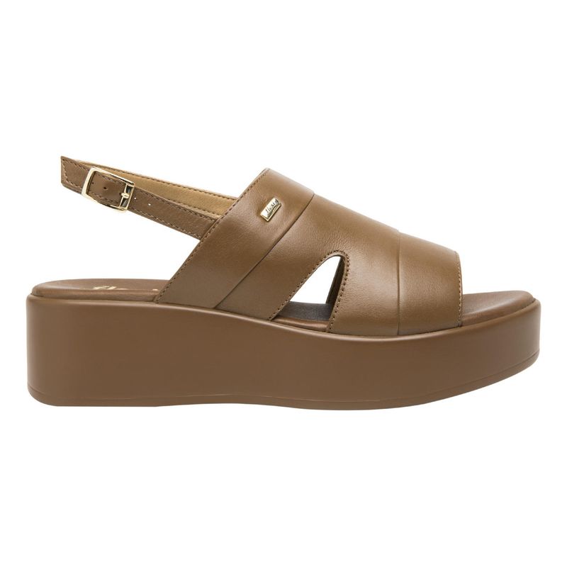 FLEXI - Sandalia Mujer Cuero Xandra Cafe Flexi