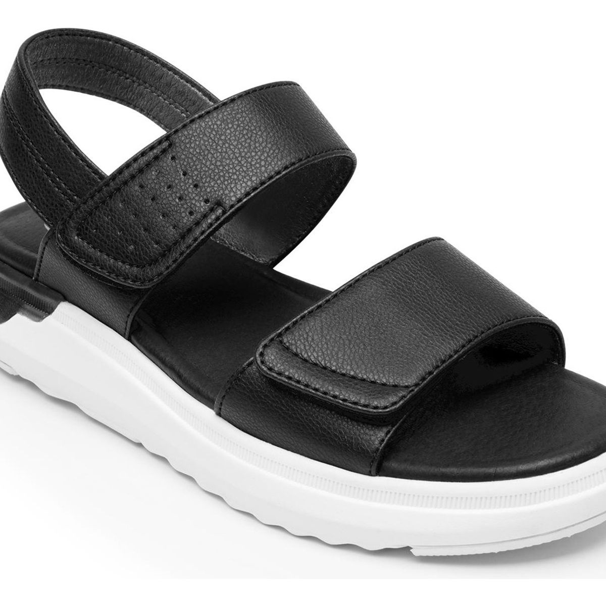 FLEXI - Sandalia Mujer Fraga 129401 Negra Flexi