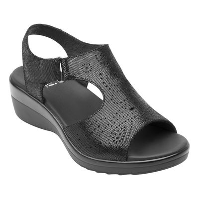 Imagen 2 del producto Sandalia Mujer Cuero Amapola Negro