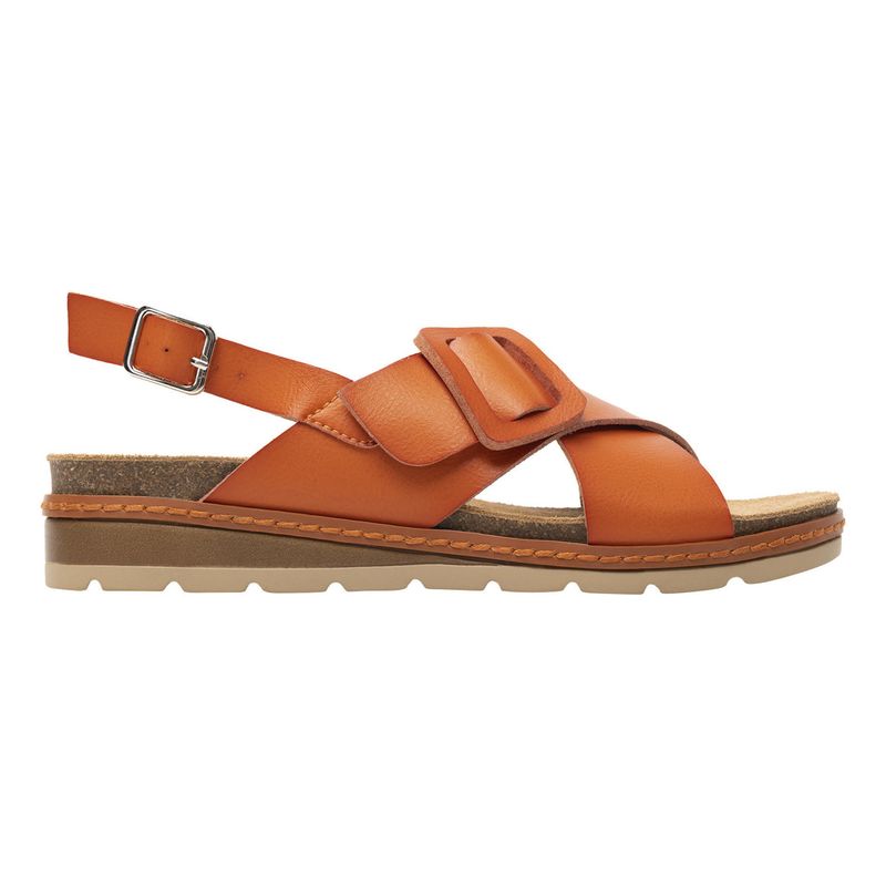 FLEXI - Sandalia Mujer Cassia 129501 Naranja Flexi