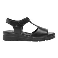 Sandalia Mujer Cuero Dariana Negro