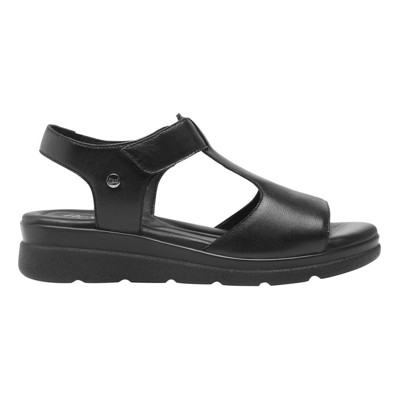 FLEXI - Sandalia Mujer Cuero Dariana Negro Flexi