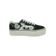HERIEL - Zapatilla Negra Print Mujer