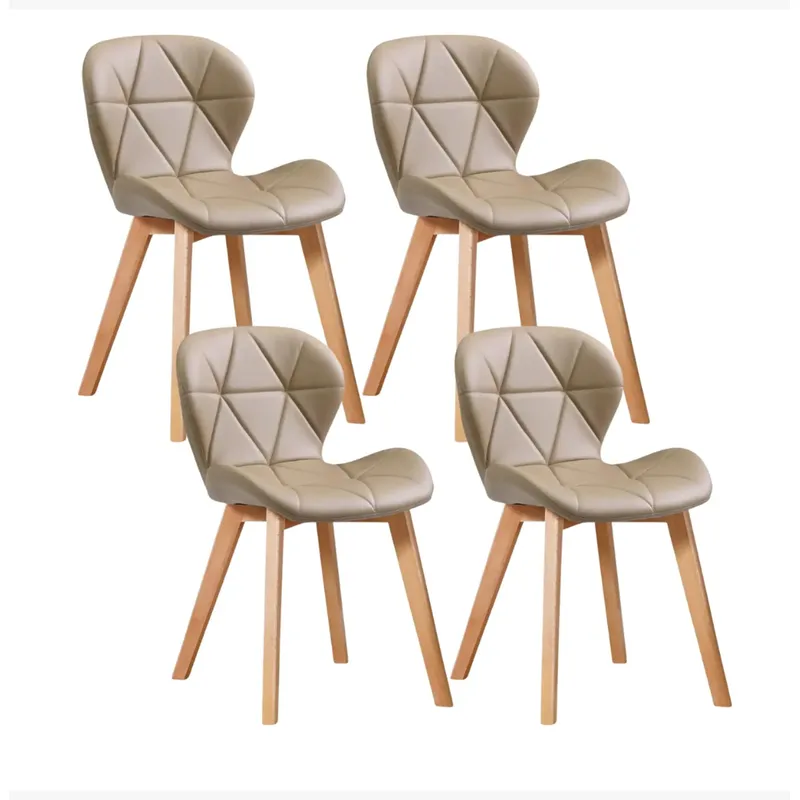 CORI CORI - Pack 4 Sillas Mariposa Wood Beige