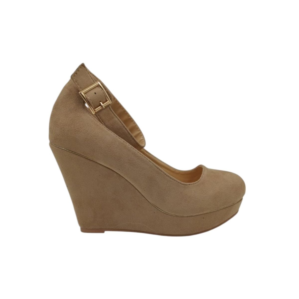 HERIEL - Zapato Beige Taco Mujer