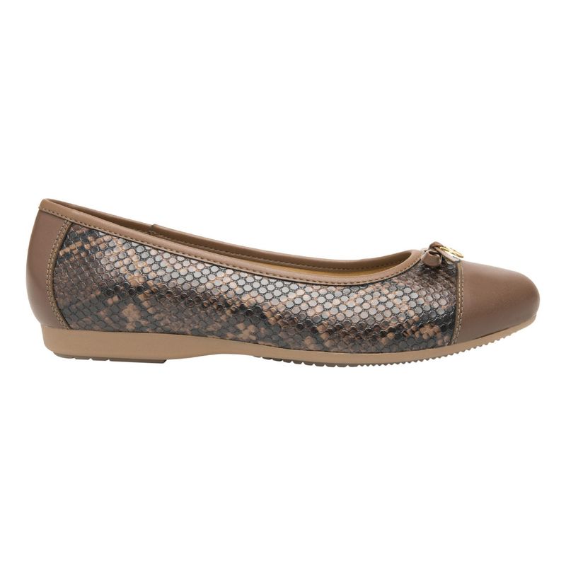 FLEXI - Ballerina Mujer Marie Café Flexi