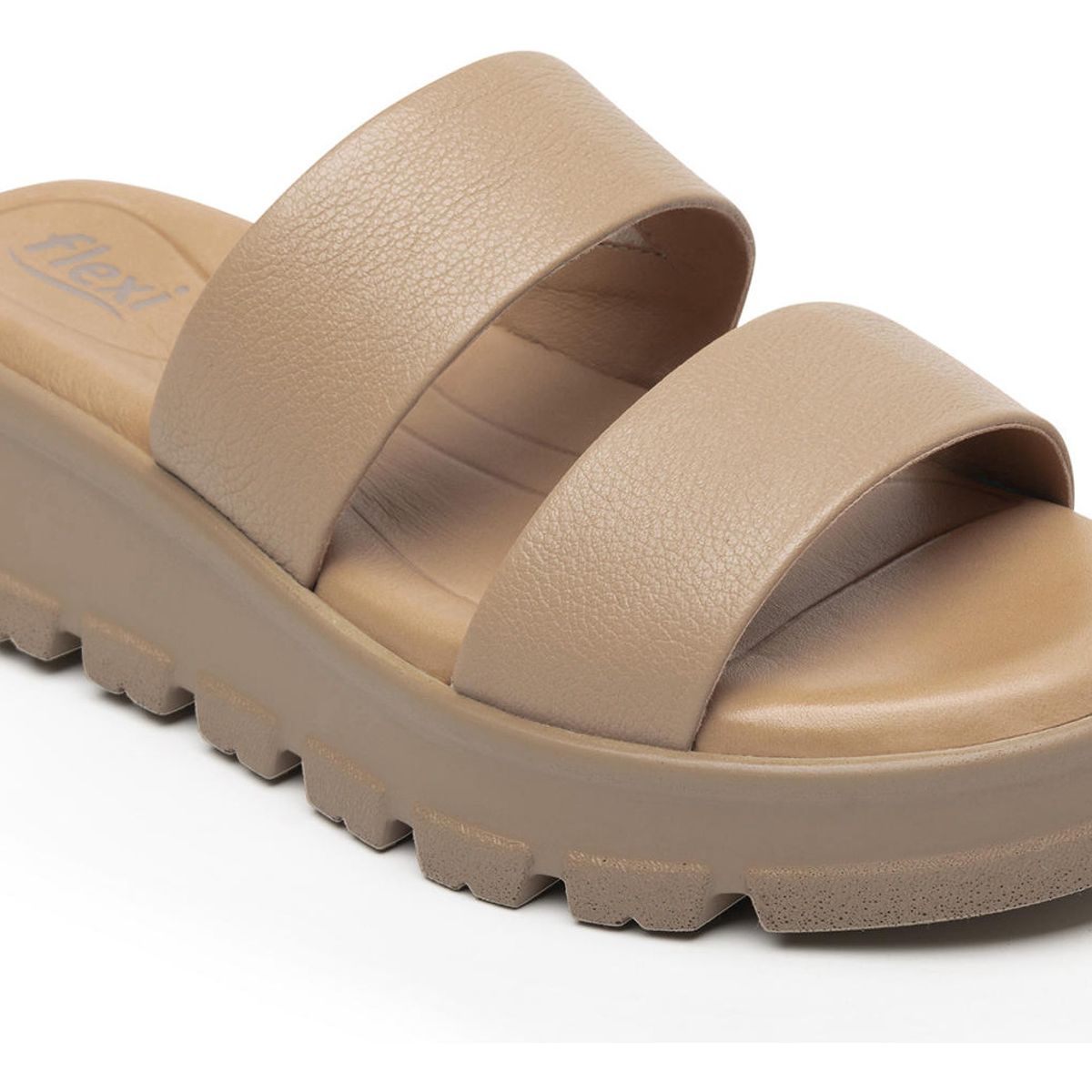 FLEXI - Sandalia Mujer Lexa 128506 Beige Flexi