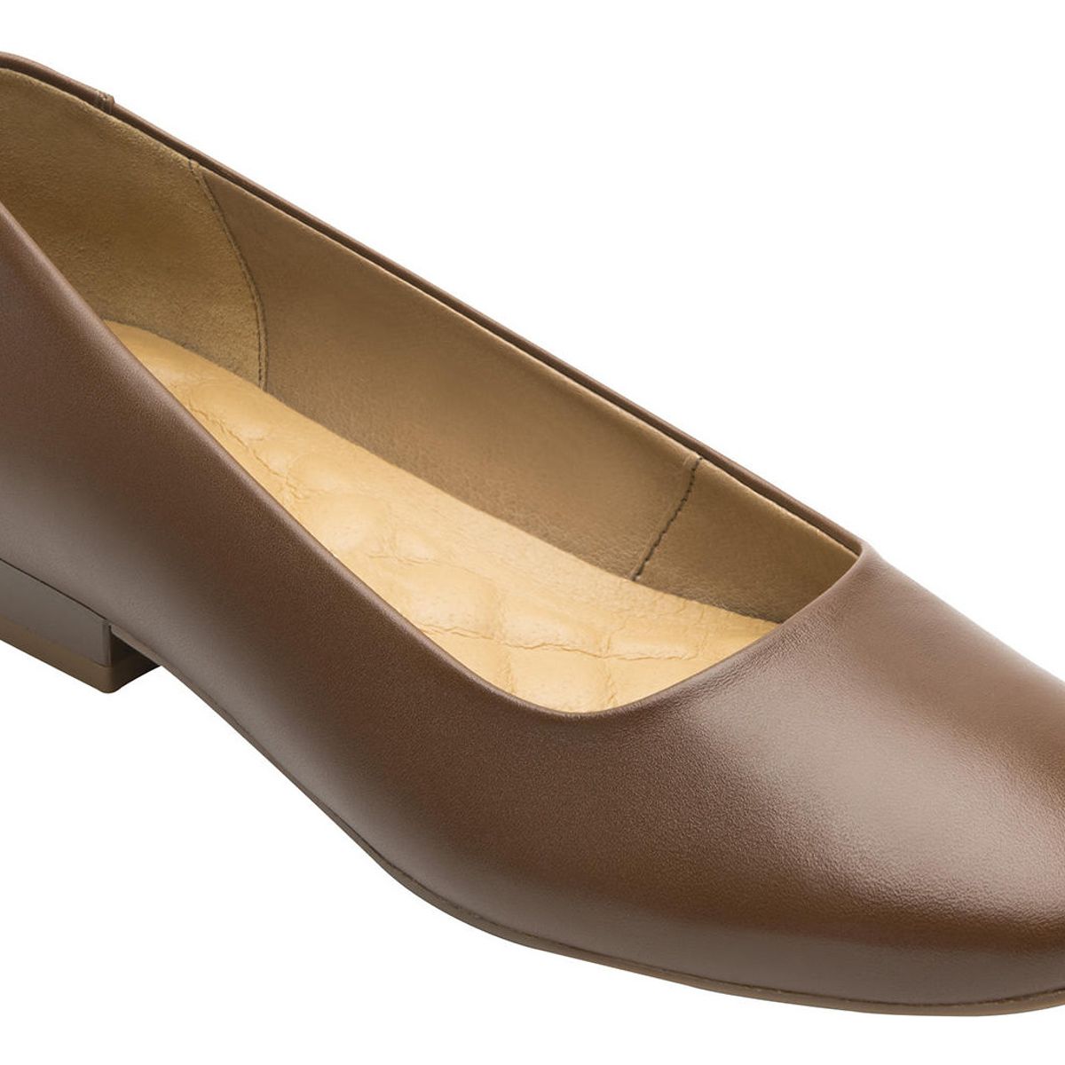 FLEXI - Ballerina Mujer Cuero Kirsten 119901 Café Flexi