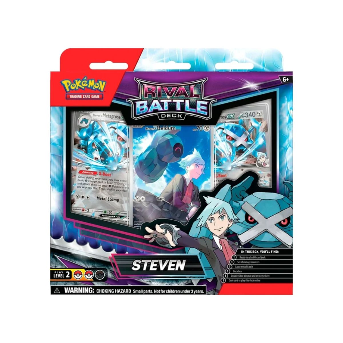 POKEMON - Pokémon Steven Rival Battle Deck Español
