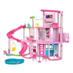 BARBIE - Nueva Casa De Los Sueños Accesorios Con Ascensor Y Piscinas
