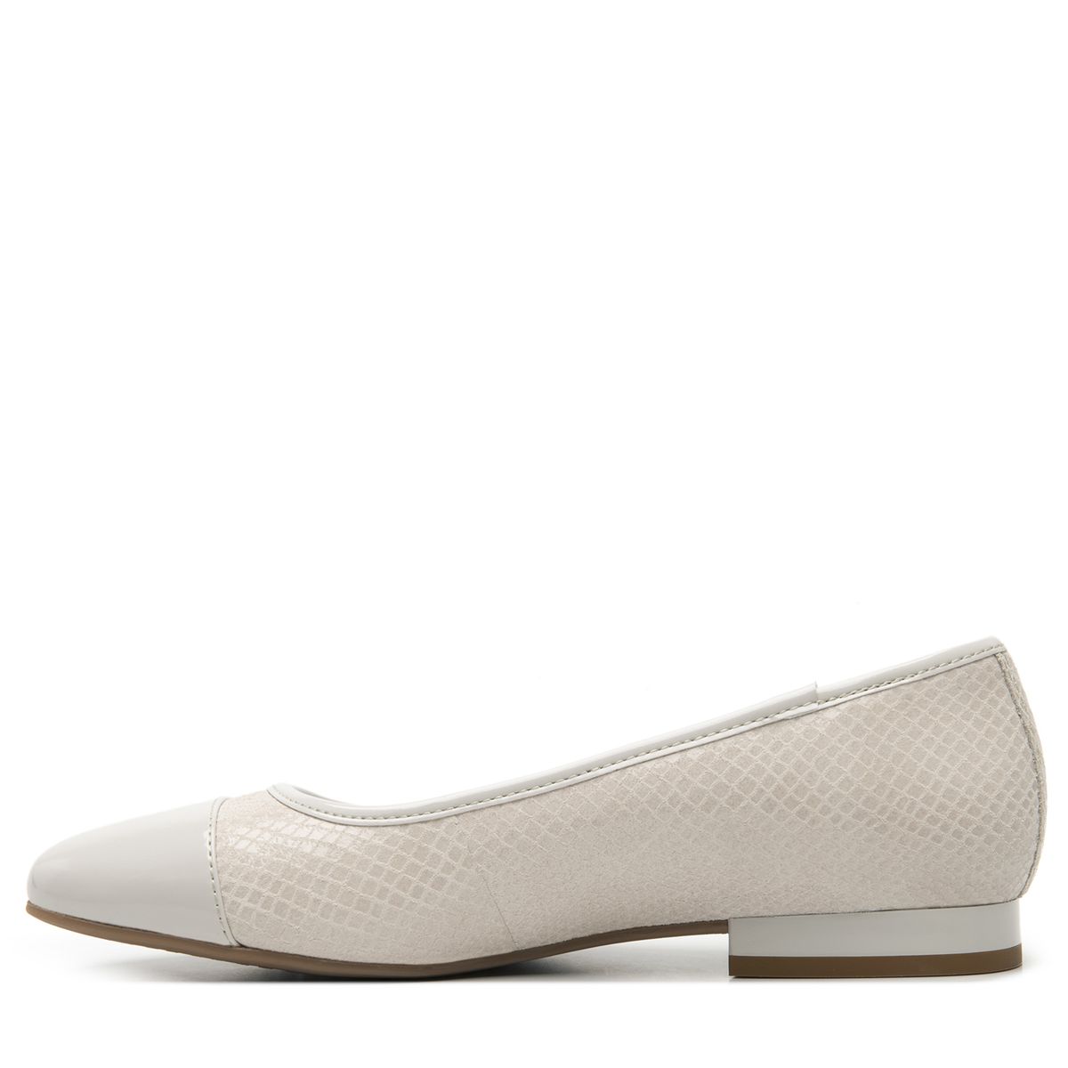 FLEXI - Ballerina Mujer Cuero Kirsten 119903 Blanco Flexi