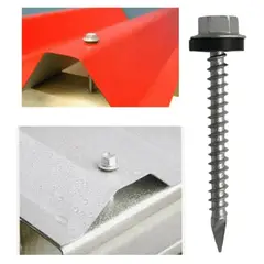 GENERICO - Tornillo Hex Autoperforante Punta Espada 10x1 100 Unds