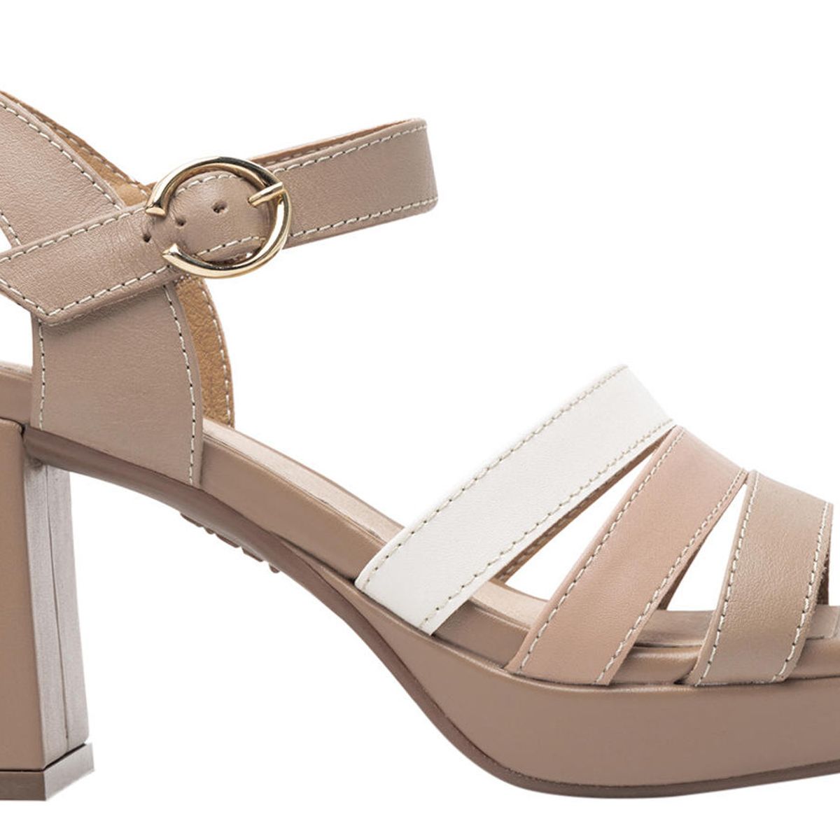 FLEXI - Sandalia Mujer Kadeisha 123007 Taupe Flexi