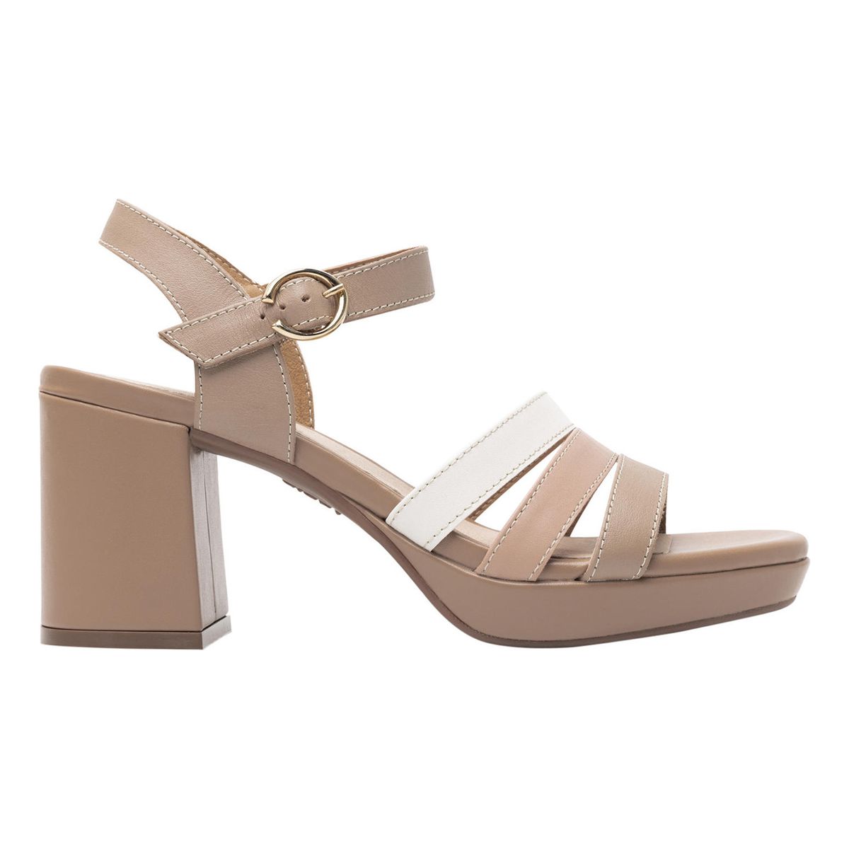 FLEXI - Sandalia Mujer Kadeisha 123007 Taupe Flexi