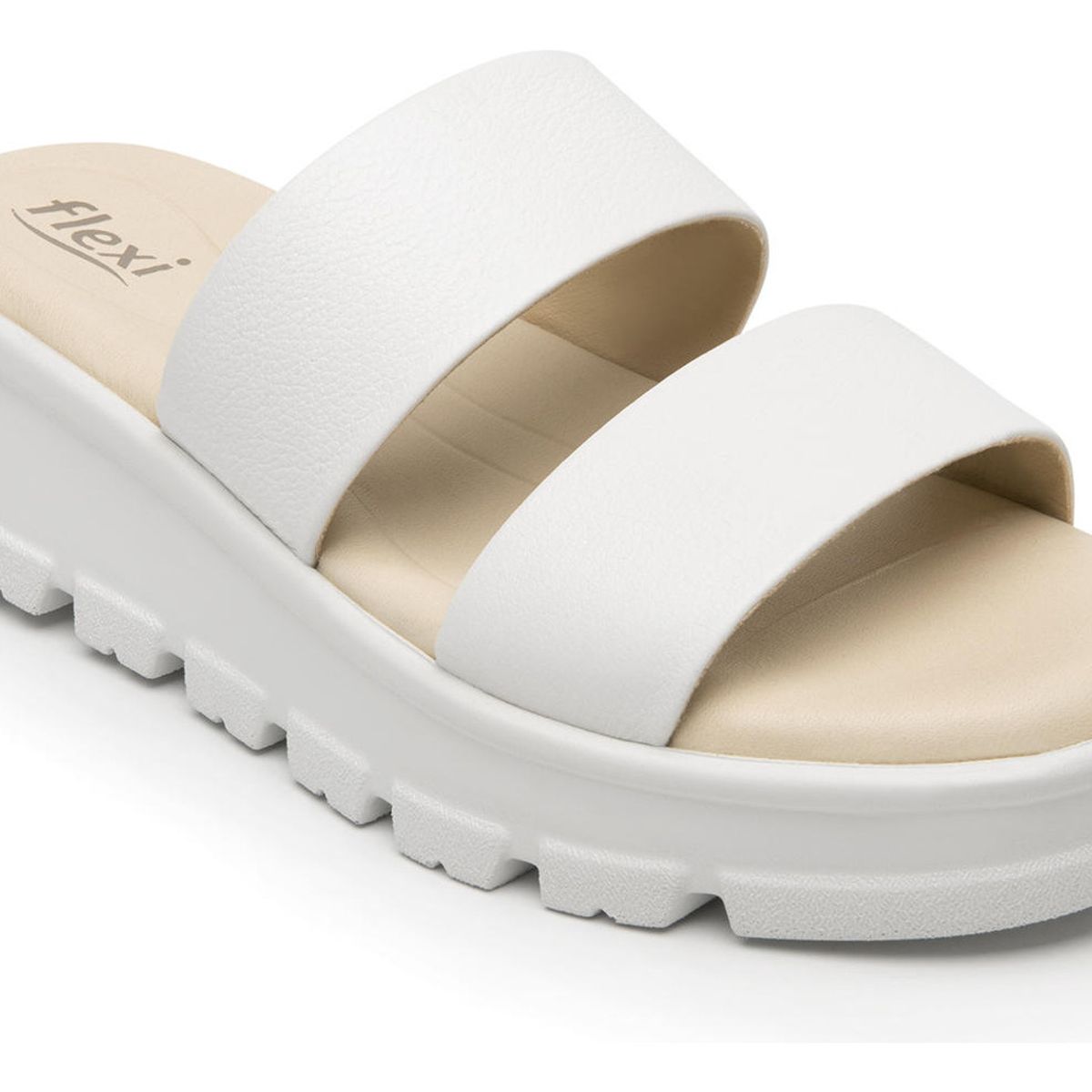 FLEXI - Sandalia Mujer Lexa 128506 Blanco Flexi
