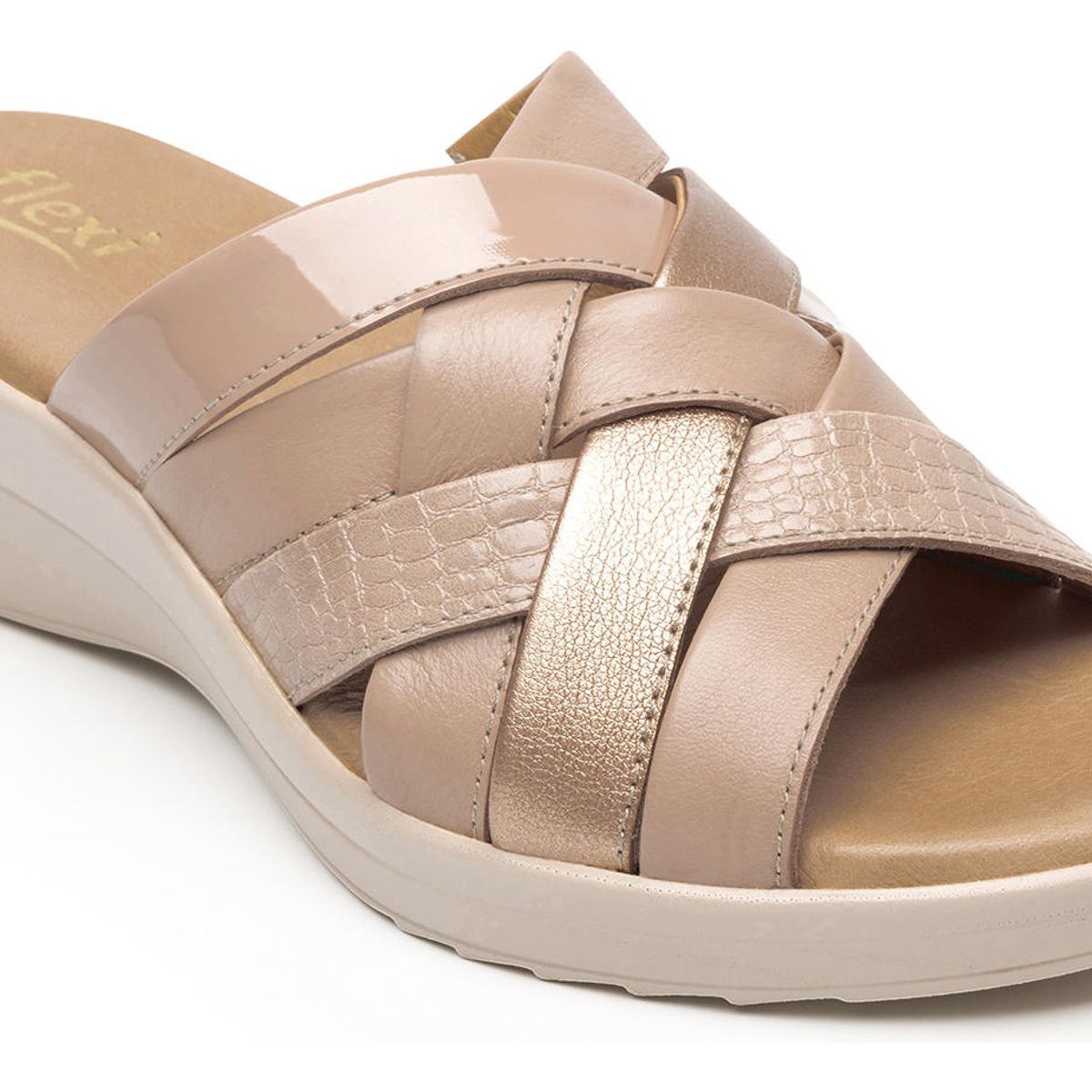 FLEXI - Sandalia Mujer Amapola 116014 Rosa Flexi