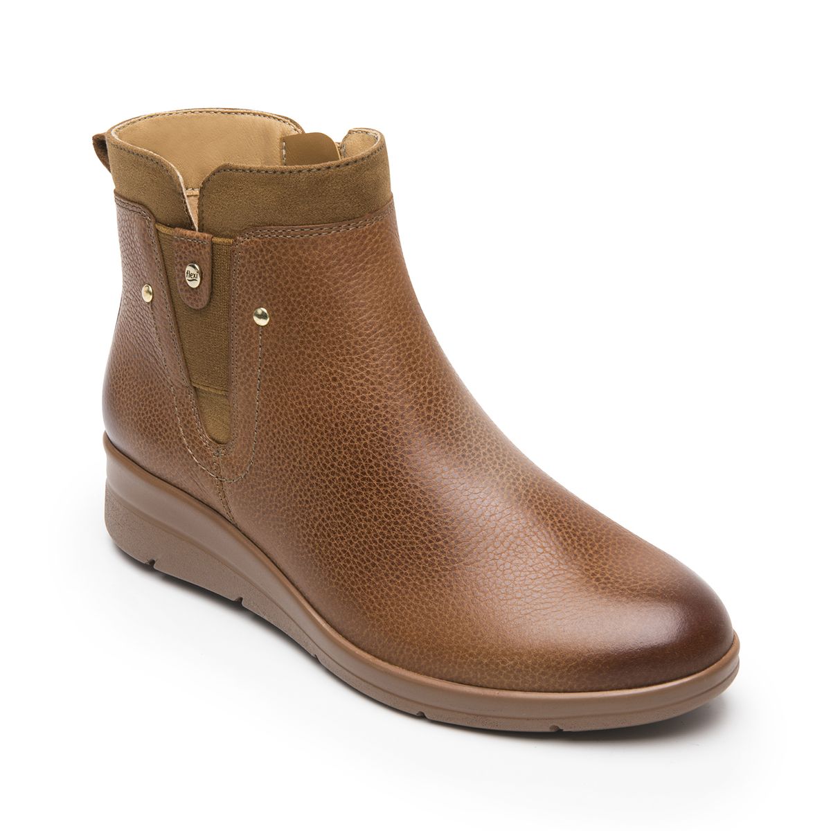 FLEXI - Botin Mujer Arel 130403 Darktan Flexi