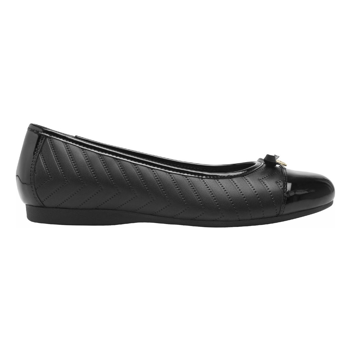 FLEXI - Ballerina Mujer Marie Negro Flexi