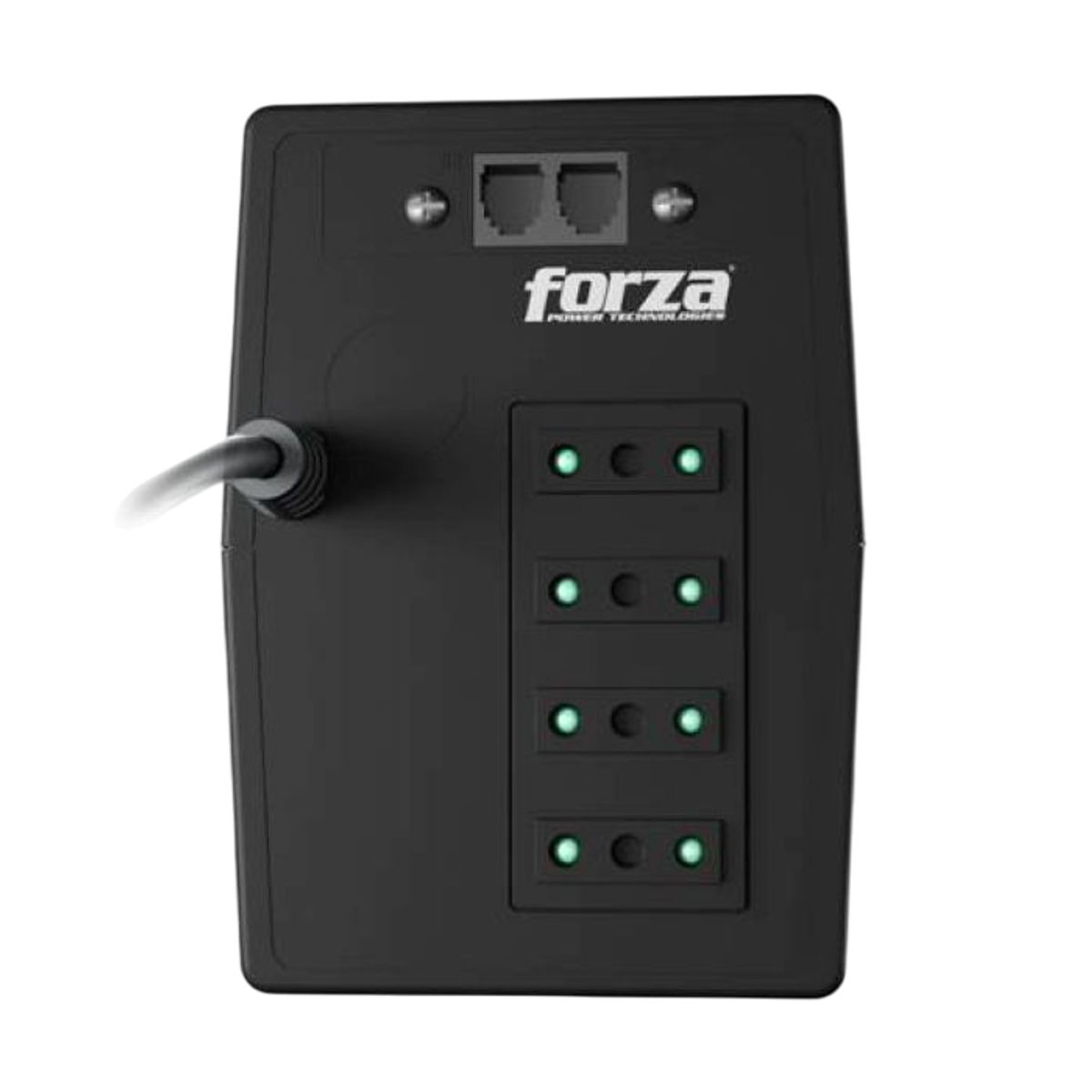 FORZA - FORZA NT Series UPS Interactiva, de 500VA a 1000VA, 220V, LED de Estado, Tomas RJ11