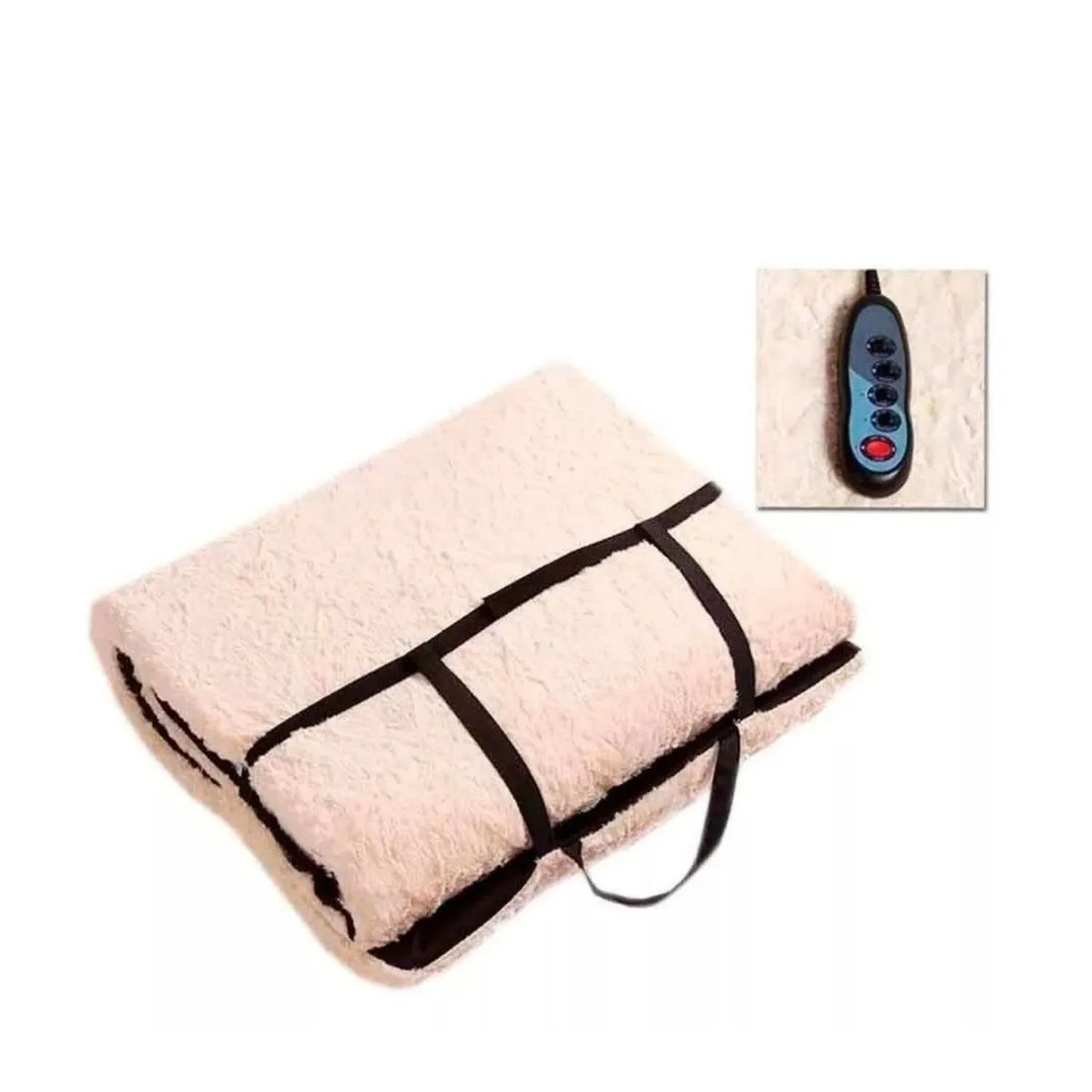 MOVI - COLCHONETA MASAJEADORA PORTATIL CON CALEFACCION