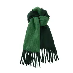 BLWOENS - Bufanda de mujer de invierno - Verde