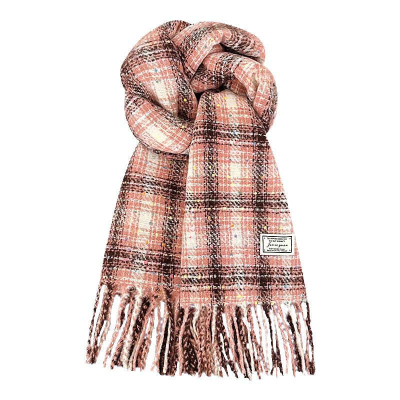 BLWOENS - Bufanda de mujer de invierno - Rosa